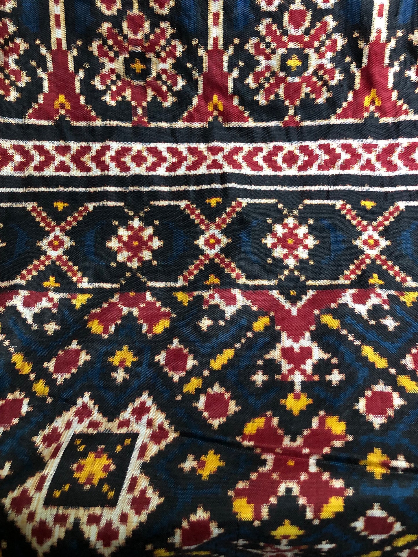 Double Ikat Silk Patolu, India