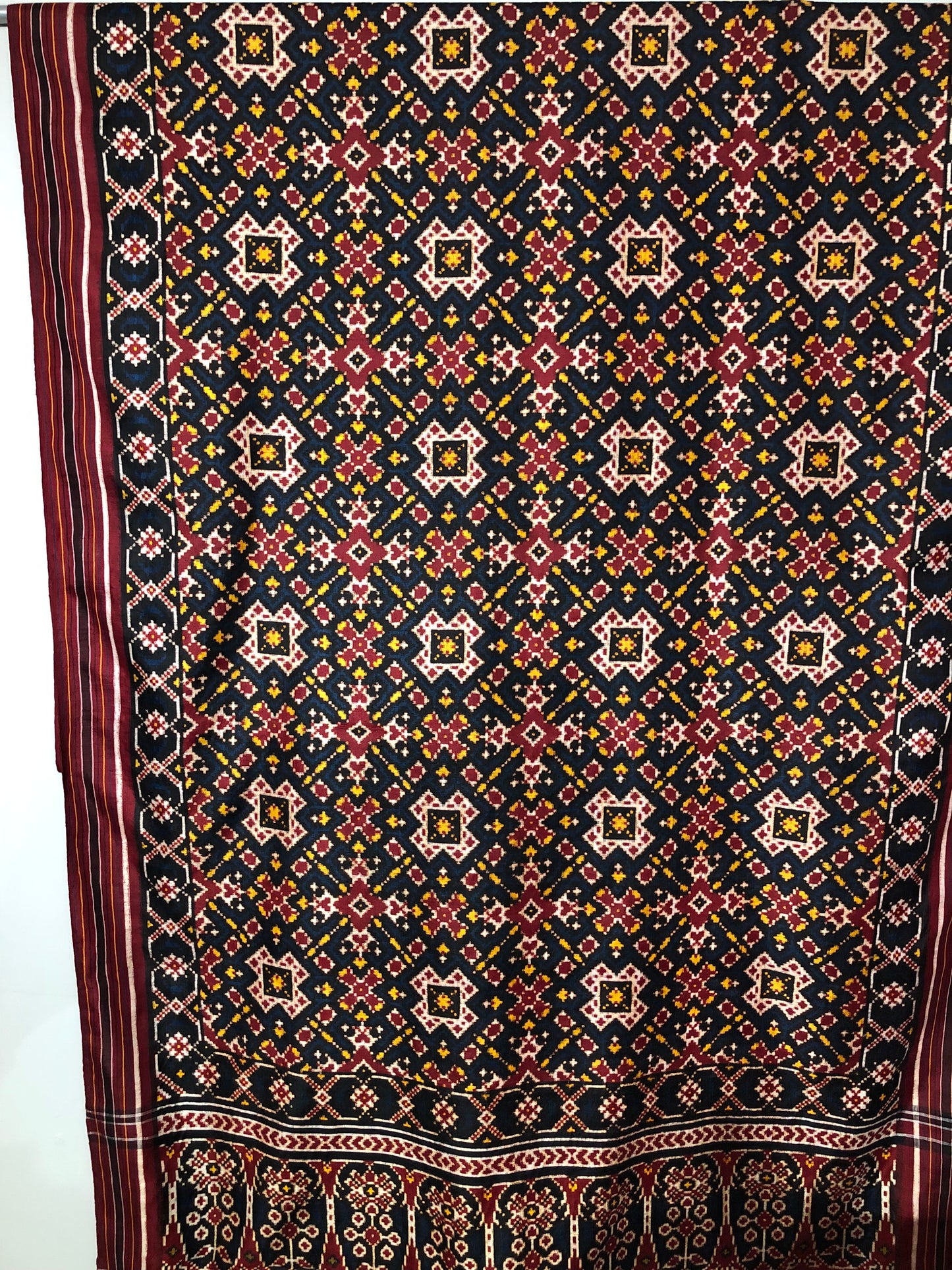 Double Ikat Silk Patolu, India