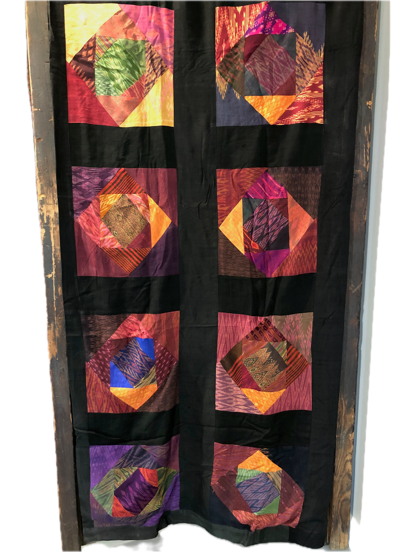 Large silk bedcover, NE Thailand