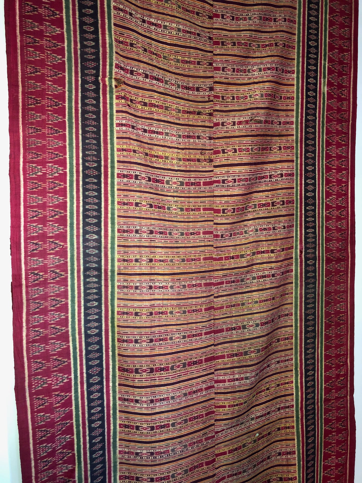 Rare Antique Silk Coffin Cover, Laos