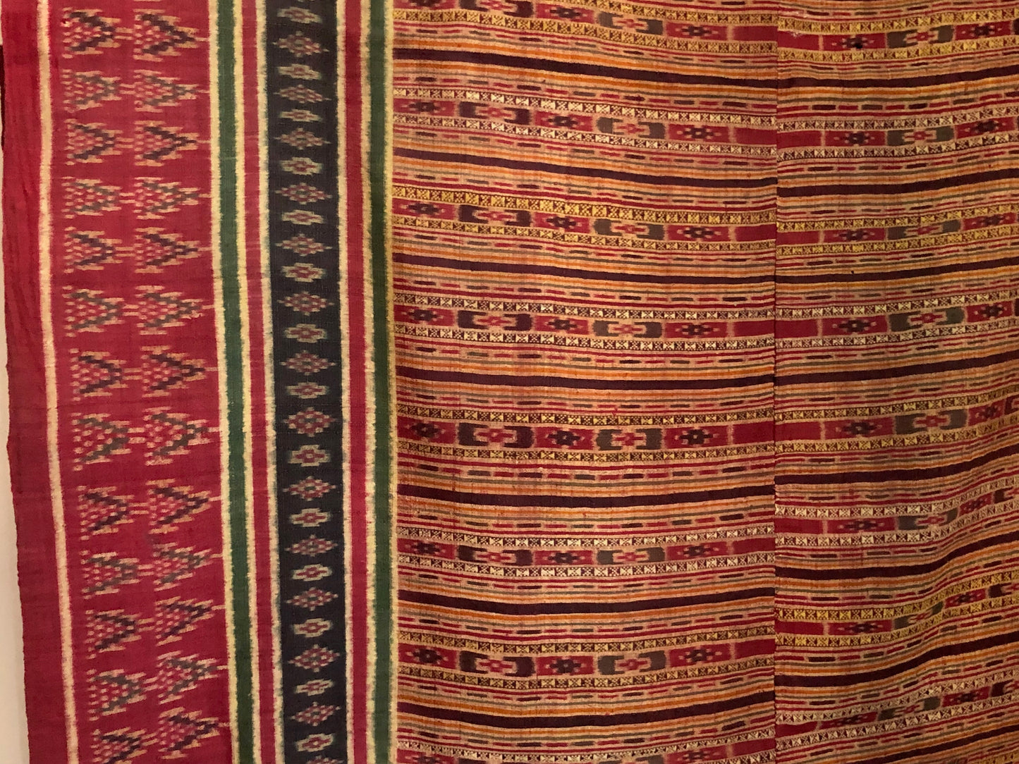 Rare Antique Silk Coffin Cover, Laos