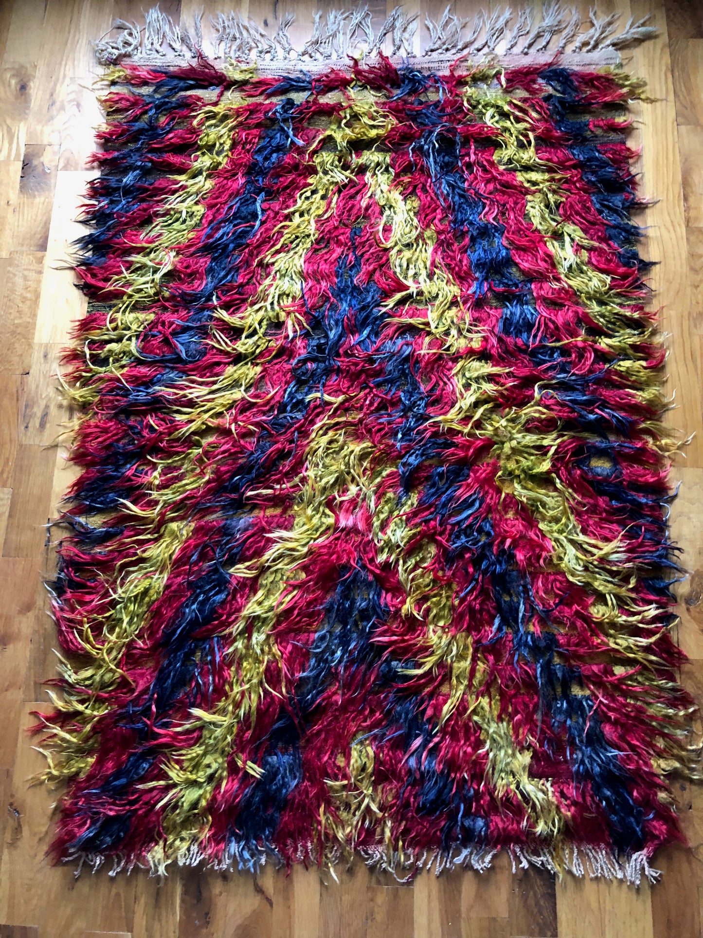 Angora Goat Long Pile Filikli Rug