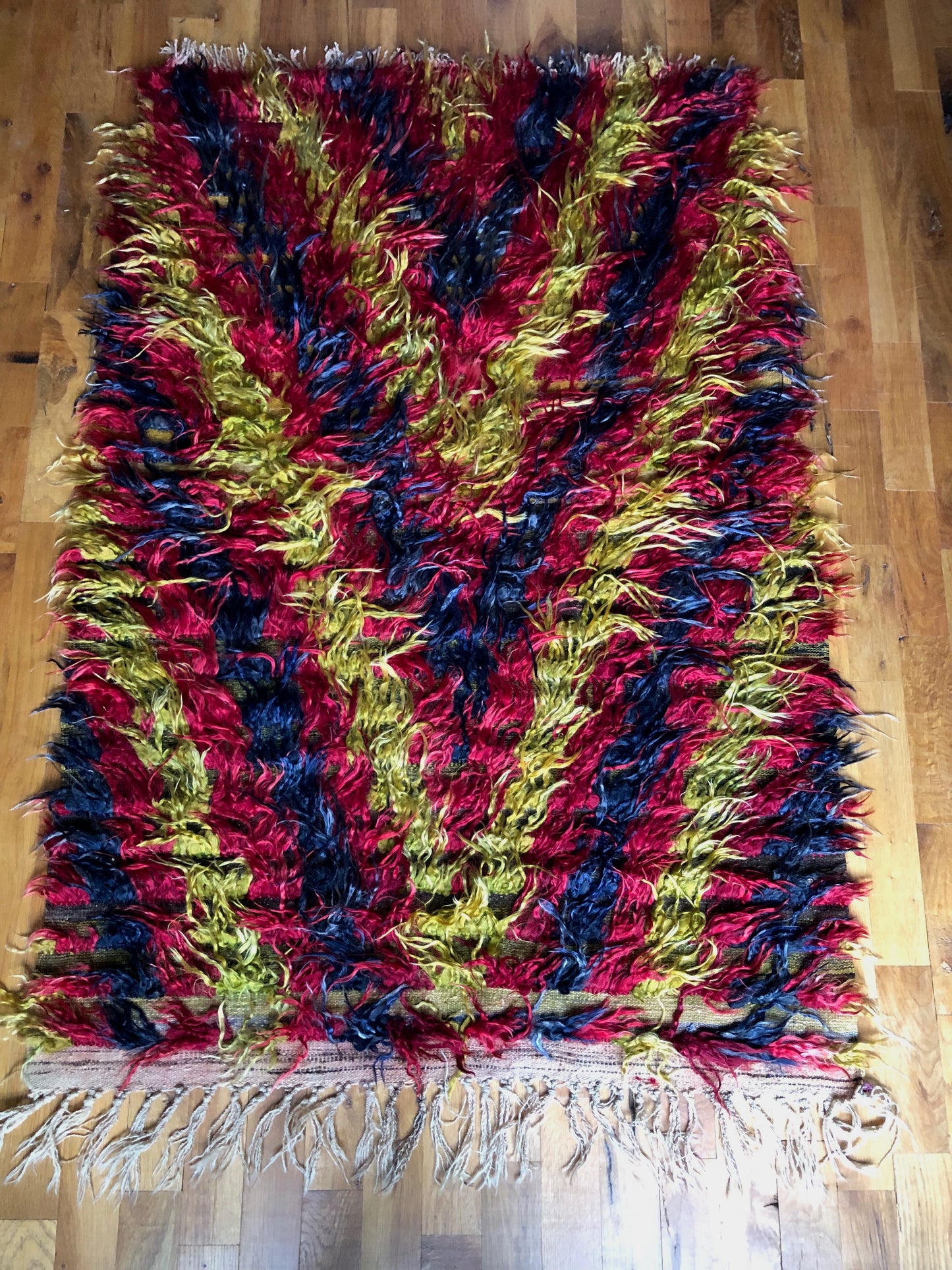 Angora Goat Long Pile Filikli Rug