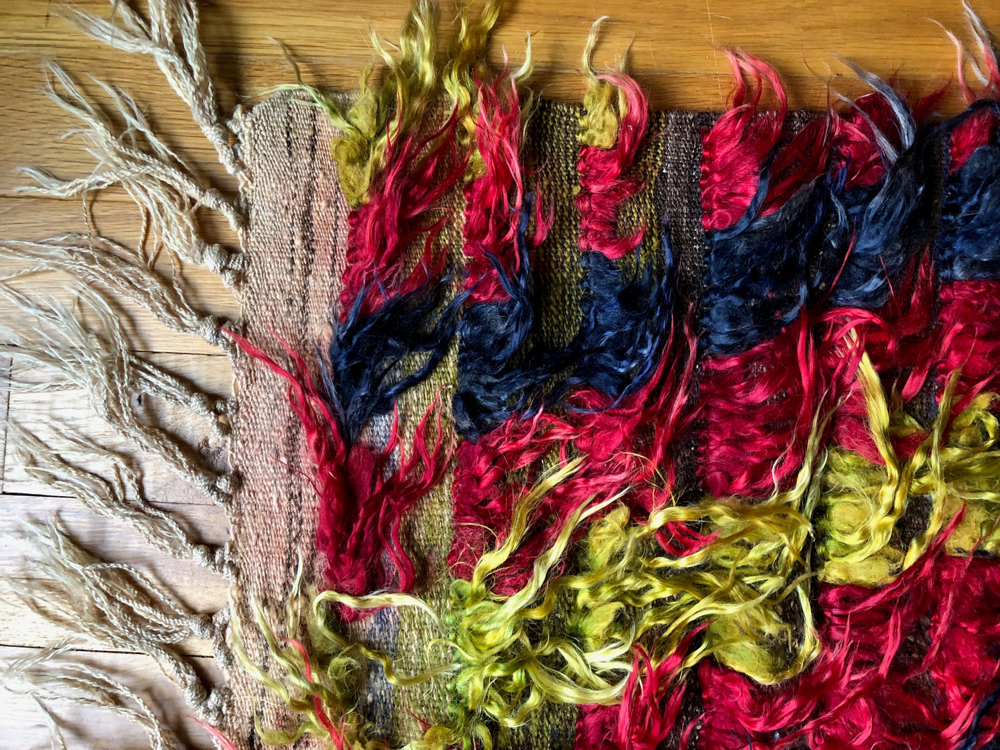 Angora Goat Long Pile Filikli Rug