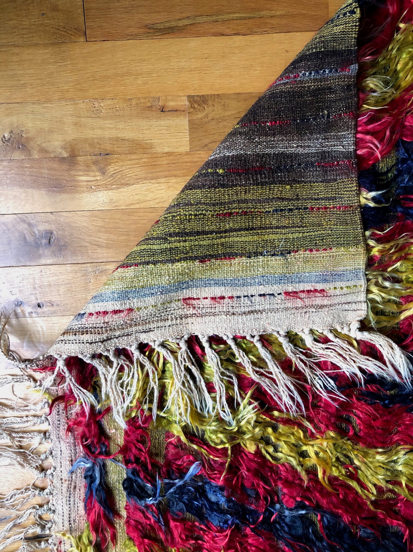 Angora Goat Long Pile Filikli Rug