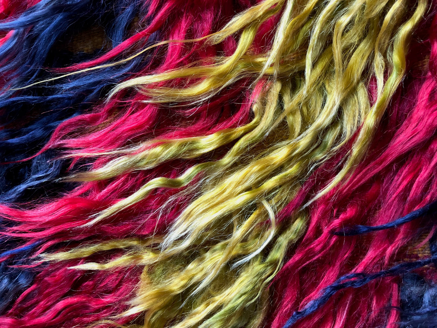 Angora Goat Long Pile Filikli Rug