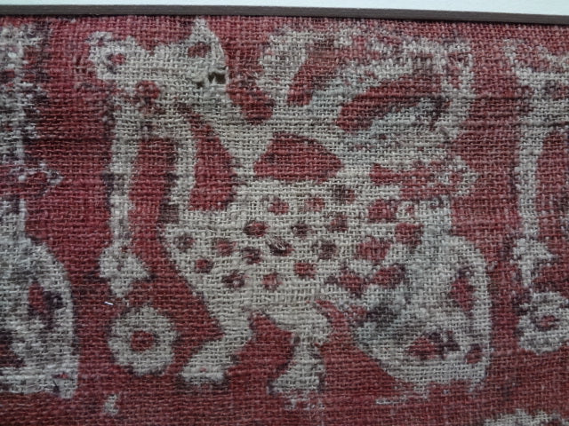 Early Indian chintz trade cloth fragment