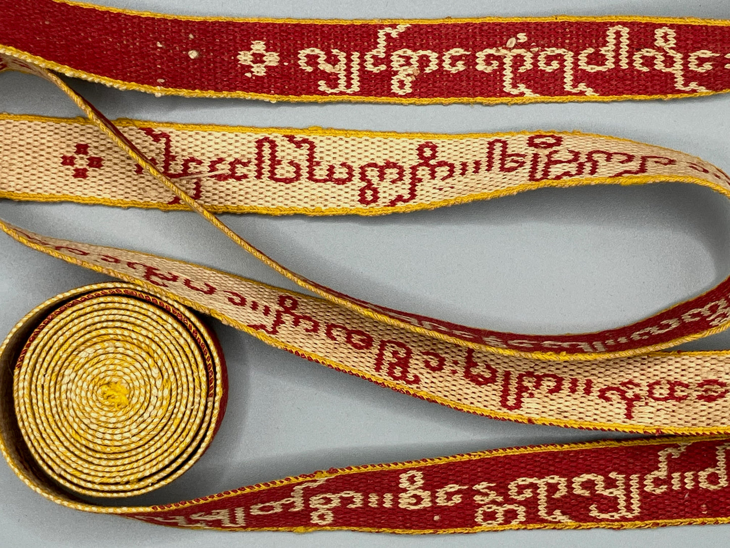 Sazigyo Burmese Manuscript Ribbon