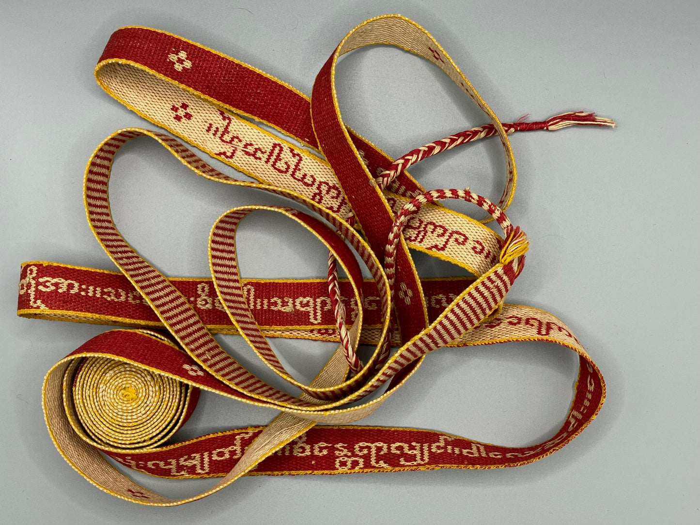 Sazigyo Burmese Manuscript Ribbon