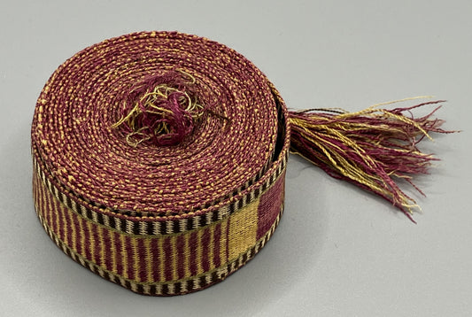 Armenian silk tablet-woven ribbon, undated