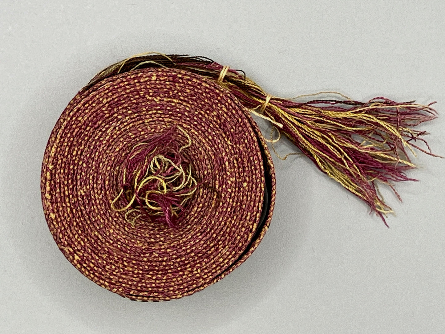 Armenian silk tablet-woven ribbon, undated
