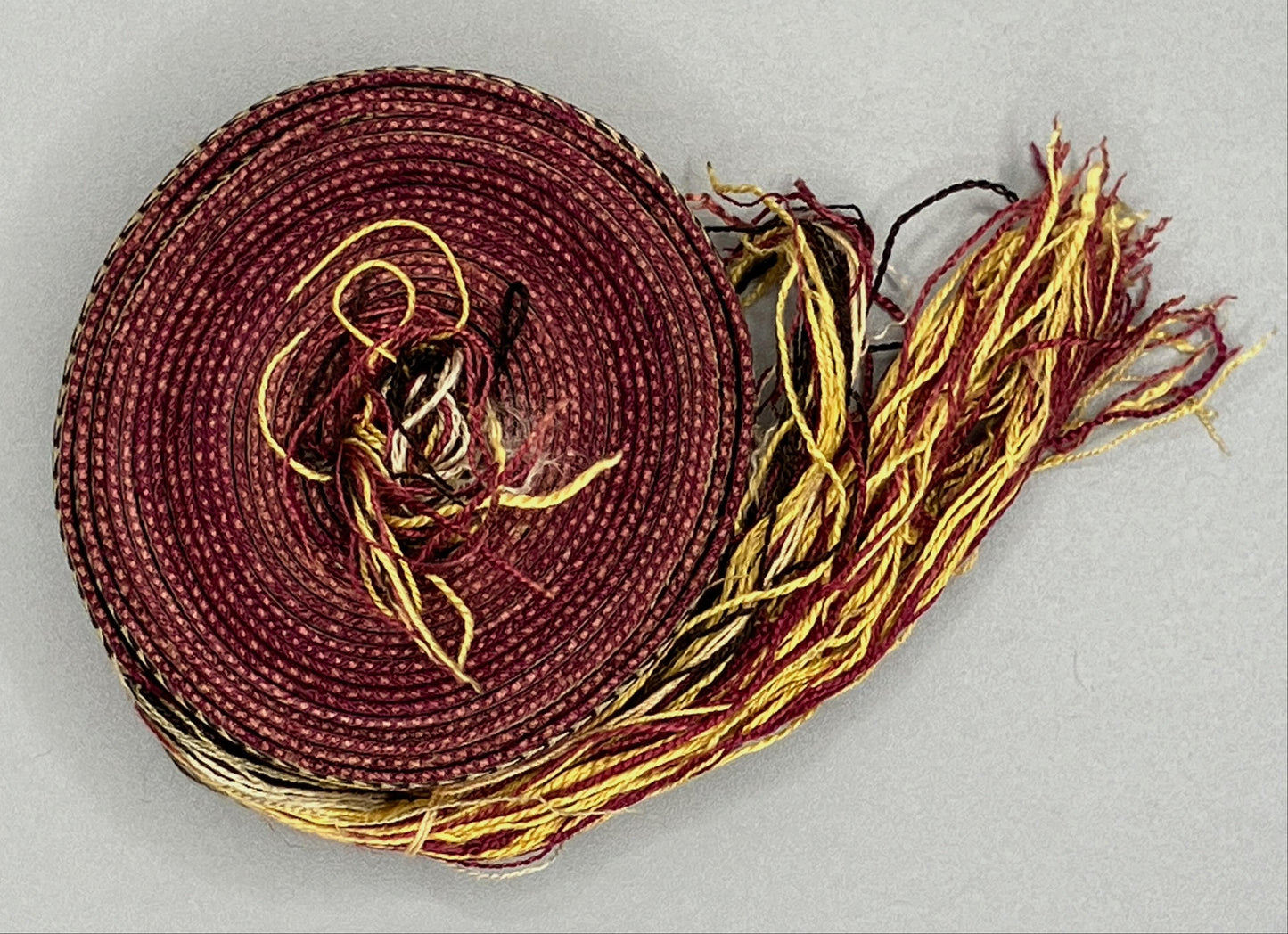 Armenian silk tablet-woven ribbon 1881