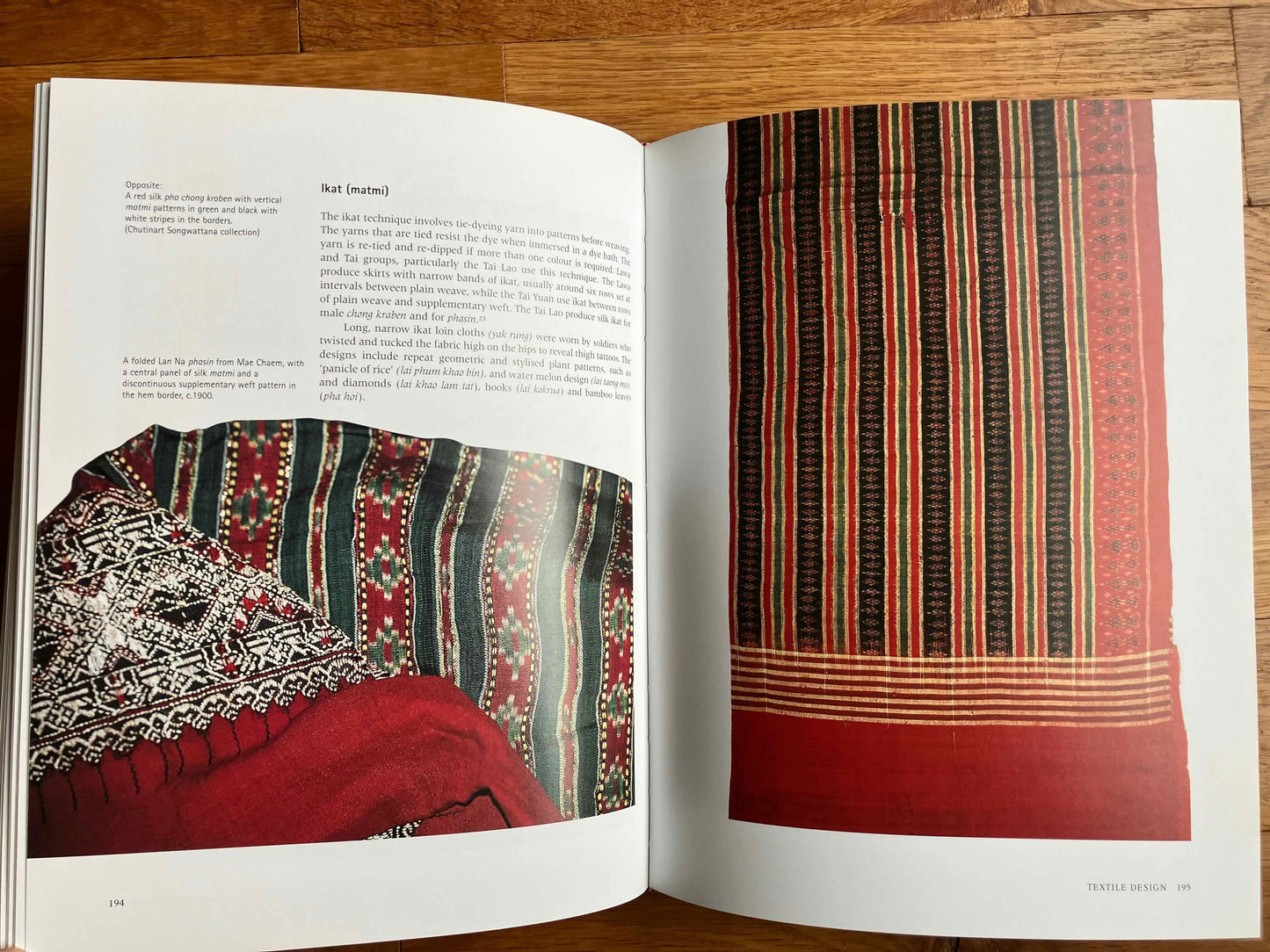 Susan Conway.  2002.  Silken Threads, Lacquer Thrones: Lan Na Court Textiles.  Bangkok: River Books.
