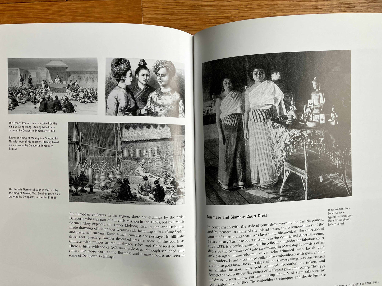 Susan Conway.  2002.  Silken Threads, Lacquer Thrones: Lan Na Court Textiles.  Bangkok: River Books.