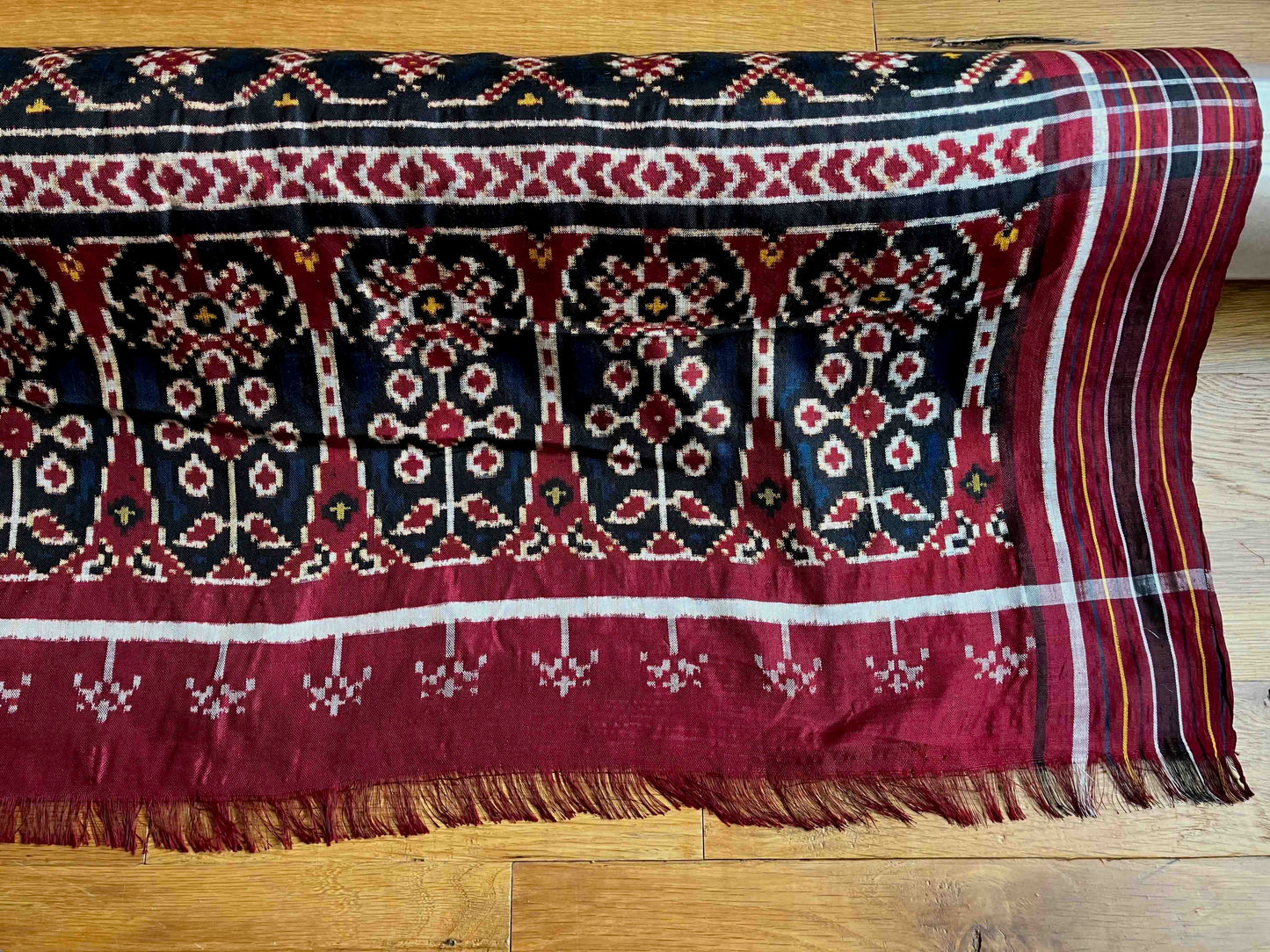 Double Ikat Silk Patolu, India