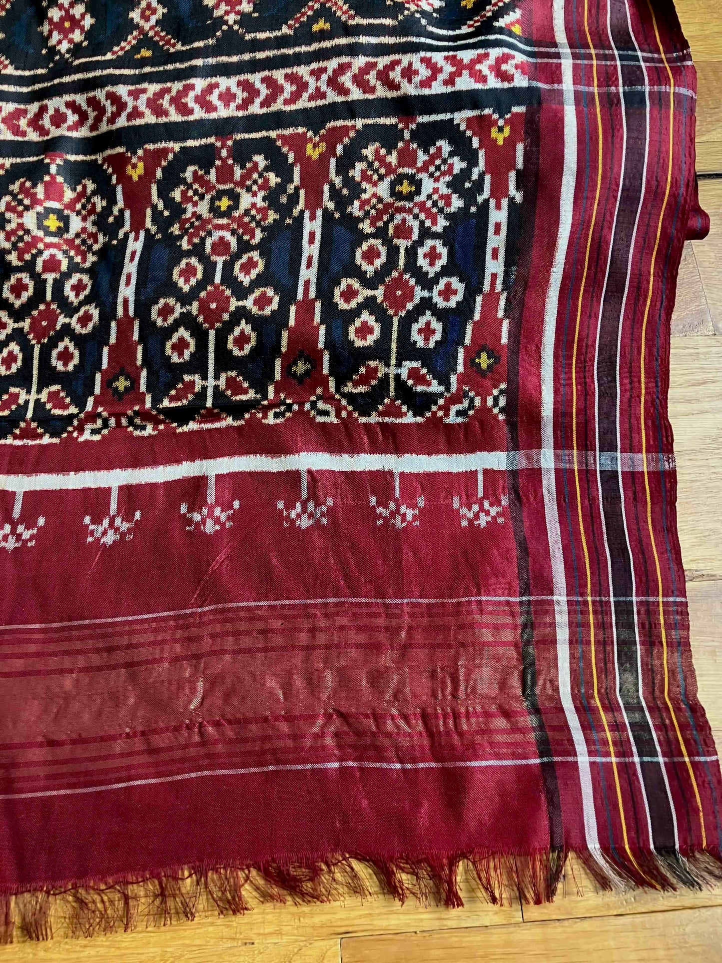 Double Ikat Silk Patolu, India