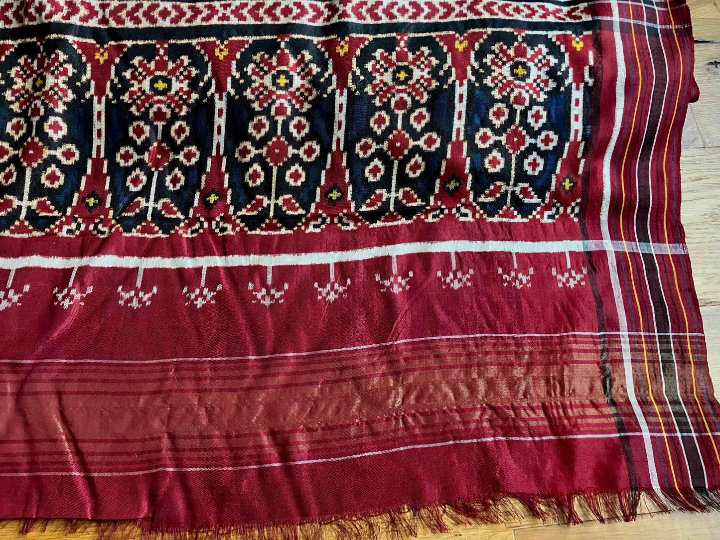 Double Ikat Silk Patolu, India