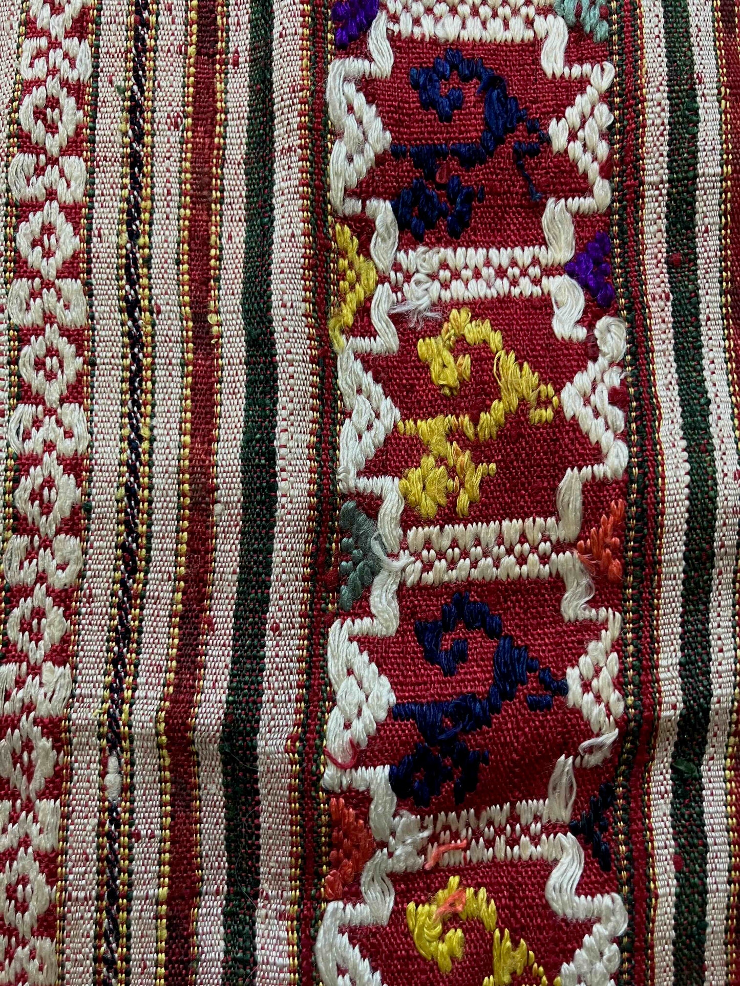 Tai Daeng shaman's silk skirt, Laos