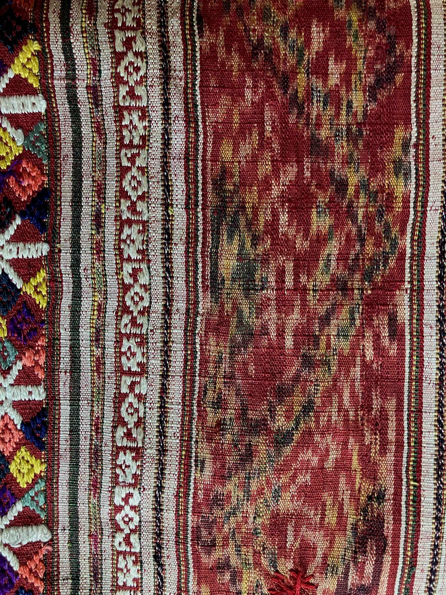 Tai Daeng shaman's silk skirt, Laos
