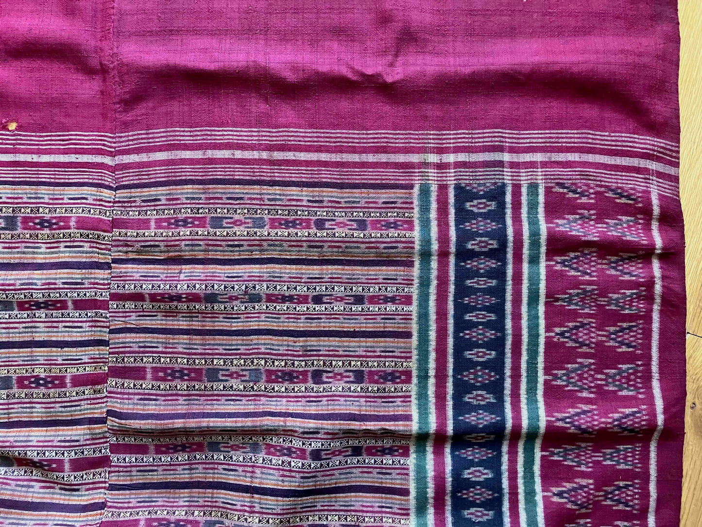 Rare Antique Silk Coffin Cover, Laos